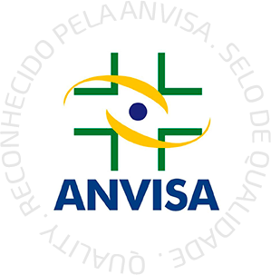 Em conformidade com a Anvisa
